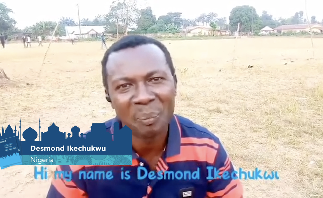 Desmond Ikechukwu of Nigeria adds his voice to the campaign #forSafeWorship